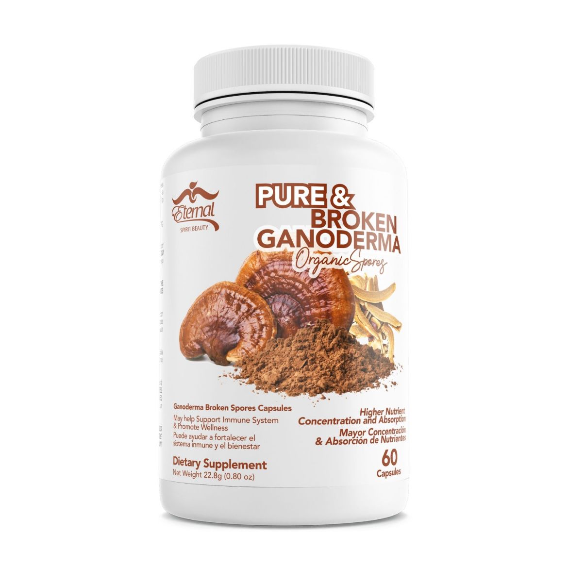 Picture of Pure & Broken Ganoderma Spores