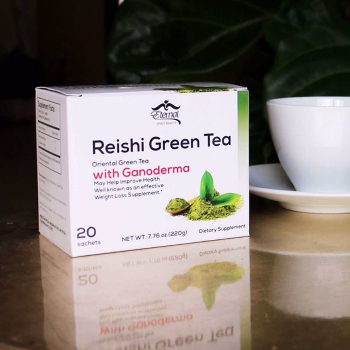 REISHI GREEN TEA